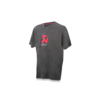 T-shirt in grau mit Akrapovic Logo - Männer