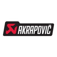Aufkleber 40 x 11,5 cm Akrapovic-Logo