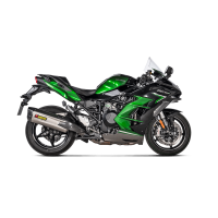 KAWASAKI NINJA H2 SX 2021-25 Slip-On Line (Titanium)