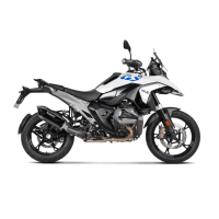 BMW R 1300 GS 2023-25 Slip-On Line (Titanium - Black)