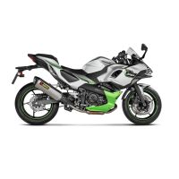 KAWASAKI NINJA 7 / Z7 HYBRID 2024-25 Slip-On Line (Titanium)