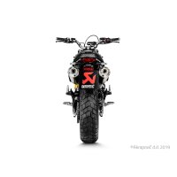 Ducati Scrambler 1100 2018-20 Slip-On Line (Titanio)
